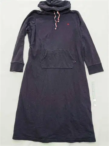 폴로 긴팔 후드티 원피스 마터니티 L 사이즈 네이비 계열
