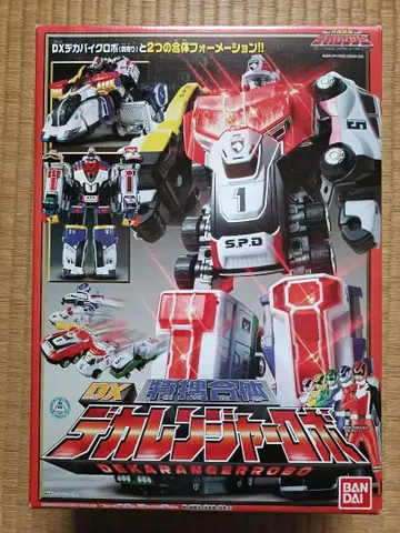 DX 특수합체 데카레인저 로보 반다이