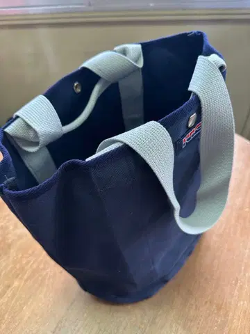 네이비 HRC 로고 토트백