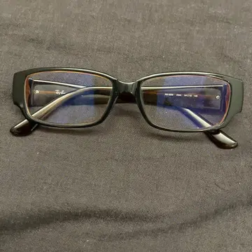 레이밴 블랙 안경 케이스 포함