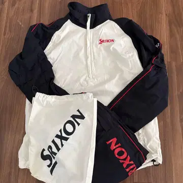 기간 한정 가격! Srixon M 사이즈 우비 화이트/블랙