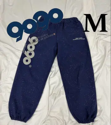 9090 girl OG Logo Glitter Sweat Pants