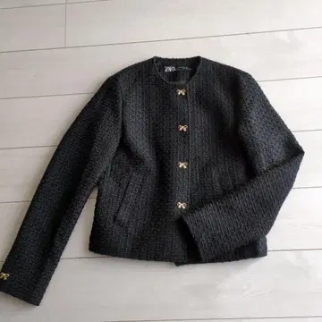 ZARA 노카라 블랙 자켓 EUR 36