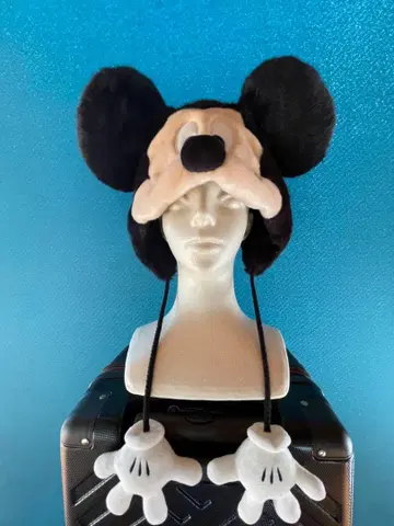 디즈니 미키마우스 미니 마우스 팬캡 세트