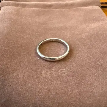 ete 실버 반지 남성용 15호