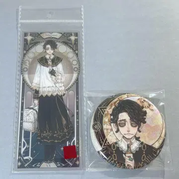 제5인격 별하 시리즈 클리어 카드 & 캔뱃지 나관사 이솝 칼