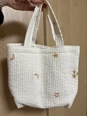 누비백 한국 자수 토트백