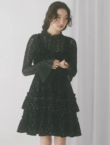 merry jenny flower 레이스 상의