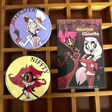 해즈빈 호텔 마루이 스티커 캔뱃지