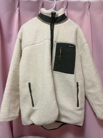 niko and 아이보리 플리스 자켓