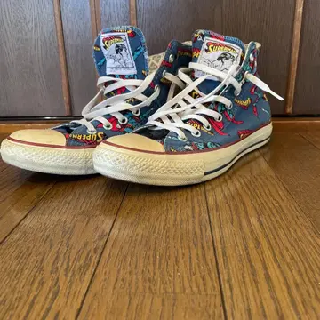 슈퍼맨 하이컷 스니커즈