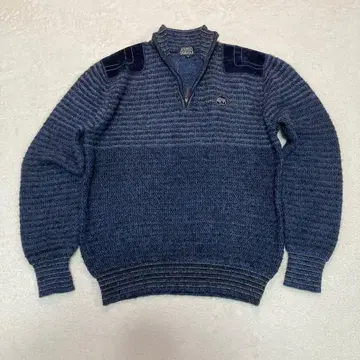 새상품급 ANGELO GARBASUS 하프 지퍼 스웨터 니트 사이즈 4