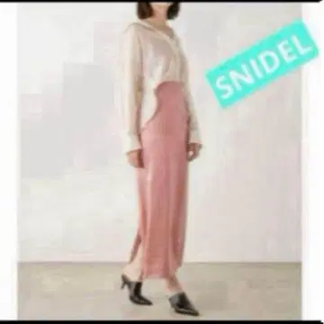 [스나이델] 셔츠 도킹 새틴 원피스 SWFO234121