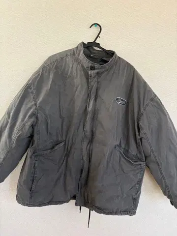 그레이 모즈 코트 퀼팅