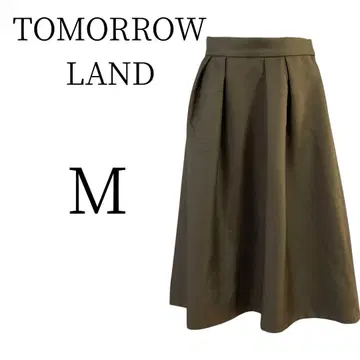 새상품급 TOMORROW LAND 투모로우랜드 플리츠 스커트 M