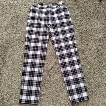 PROFILE 체크 무늬 팬츠