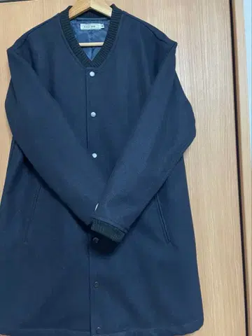 니코앤드 스타디움 점퍼풍 울 코트 네이비 사이즈 4