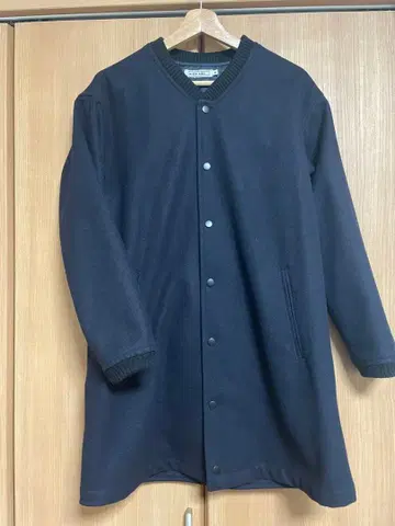 니코앤드 스타디움 점퍼풍 울 코트 네이비 사이즈 4