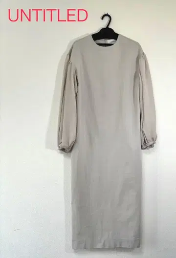 UNTITLED 긴팔 원피스 (2024 봄/여름)