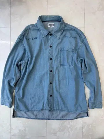 C.E CAVEMPT C.E 데님 긴팔 셔츠 자켓 커버올
