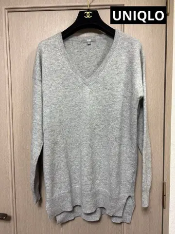UNIQLO 캐시미어 V넥 스웨터