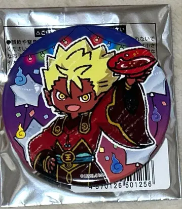 요괴워치 10주년 기념 카페 엔마대왕 캔뱃지