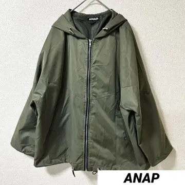 아냅 F 마운틴 파카 카키 후드 부착 아웃도어