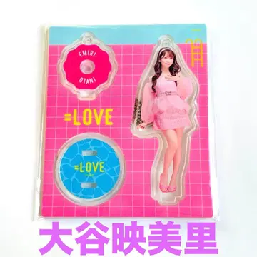 이코럽 오타니 에미리 나츠마토페 자켓 의상 아크릴 스탠드 키링