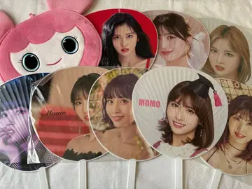 twice 모모 부채 묶음 판매 모브리 부채 커버