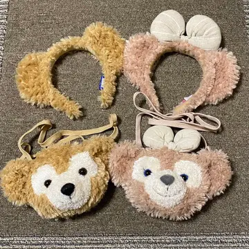 Disney 디즈니 더피 셰리메이 머리띠 미니백