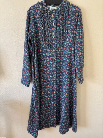 Vent d'Autan 동물 패턴 원피스 네이비