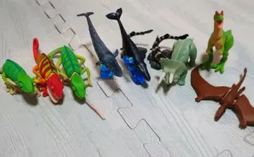 공룡 동물 피규어 세트 10개 가챠가챠