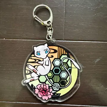 뮤우 아크릴 키링 컬러풀