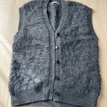 BEAUTY&YOUTH 알파카 블렌드 샤기 베스트