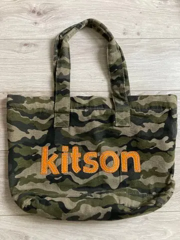 kitson 카모 패턴 토트백