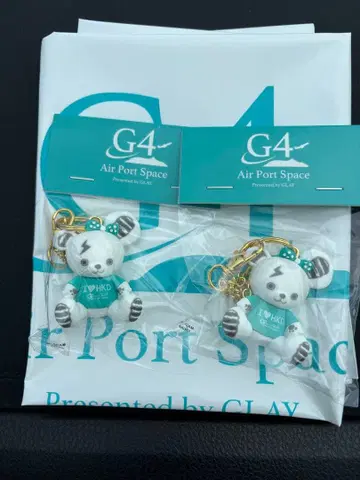 GLAY 스트라이프 곰 참 공항 한정판