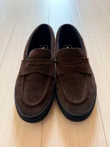 VANS 브라운 스웨이드 슬립온 27cm