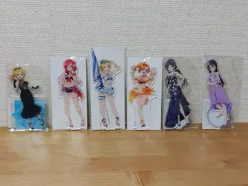 러브 라이브 아크릴 스탠드 6세트