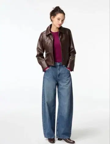 [ UNIQLO ] 유니클로 배기 커브진 67 BLUE