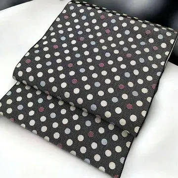 나고야 오비 도트 블랙 캐주얼 #1224