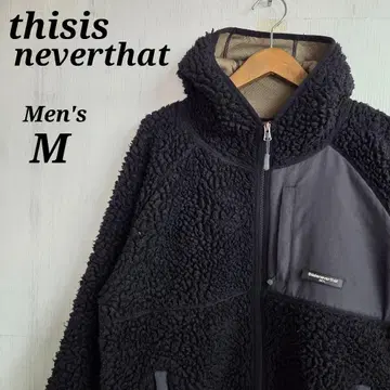 thisisneverthat 보아 자켓 M 블랙 박스 로고