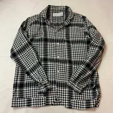 핑가린 셔츠 자켓 긴팔 셔츠 얇은 소재 겉옷 M