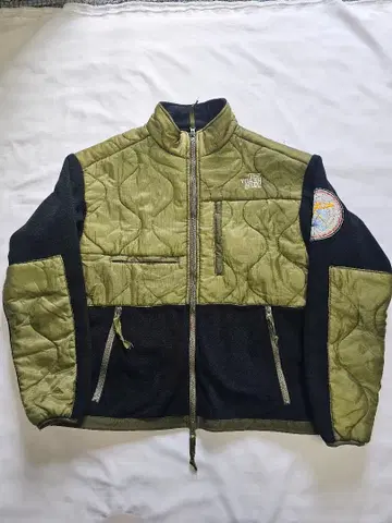 THE READY MADE 플리스 자켓 올리브 블랙