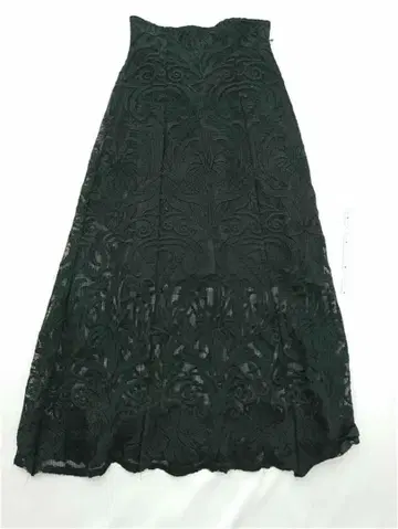 아메리 레이스 스커트 블랙 계열 S 사이즈