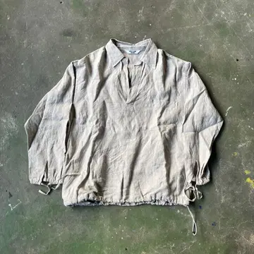 welcome rain 1ldk 린넨 풀 오버 셔츠