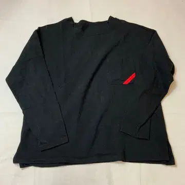 핀가린 긴팔 티셔츠 블랙 L