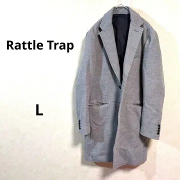 라토르트랩 그레이 체스터 코트 남성용 비기 L /174