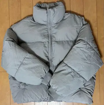 그레이 다운 자켓