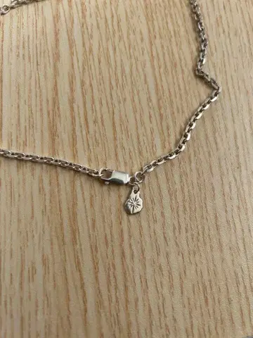 SAAD 사드 목걸이 체인 실버 925 50cm 폭 약 4mm