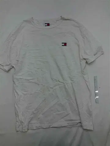 타미힐피거 진스 T 화이트 계열 XL 사이즈 반팔 티셔츠